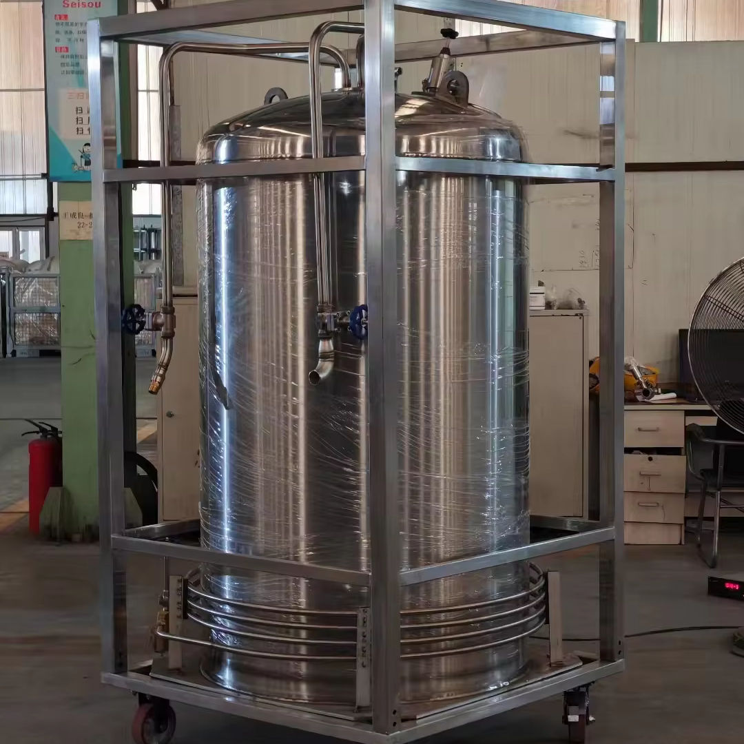 3m3 Cryogenic Liquid Gas Pressure Vessel Liquid Nitrogen Microbulk Storage Tank 3m3 Cryogenic Liquid Gas Pressure Vessel Liquid Nitrogen Microbulk Storage Tank