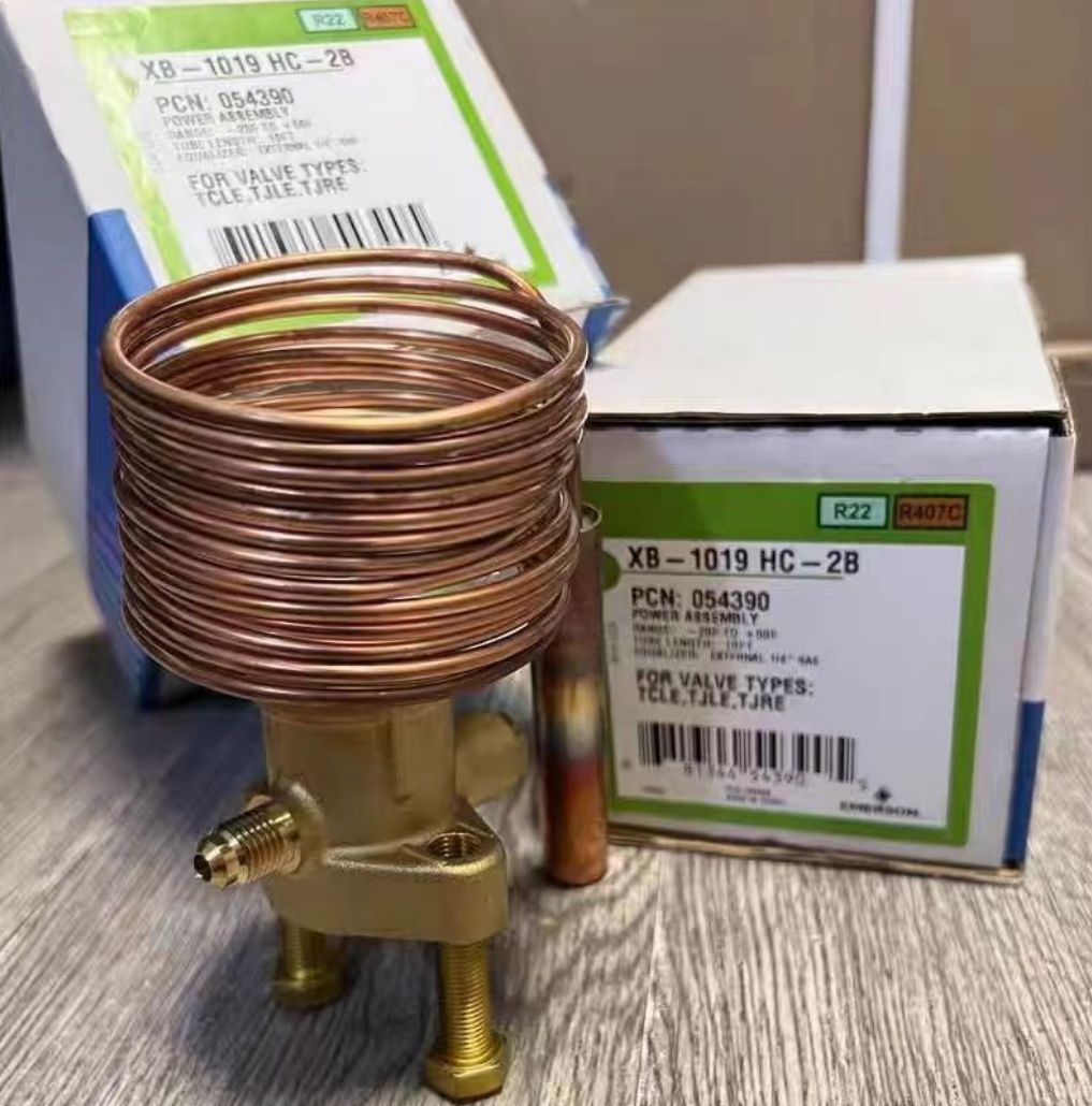 Emmerson XB-1019 MC-1B HC-1B HCA-1B HC-2B Thermostatic Expansion Valve Power Assembly 20-50f B214797 Emmerson XB-1019 MC-1B HC-1B HCA-1B HC-2B Thermostatic Expansion Valve Power Assembly 20-50f B214797