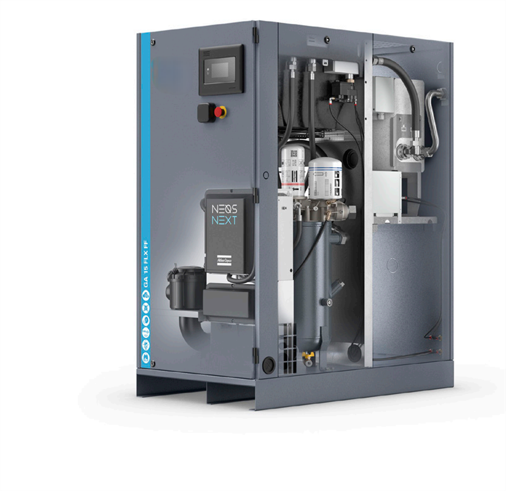 Variable Speed Drive (VSD) Oil-lubricated Screw Compressors with Air Treatment Integration and Energy Savings Variable Speed Drive (VSD) Oil-lubricated Screw Compressors with Air Treatment Integration and Energy Savings