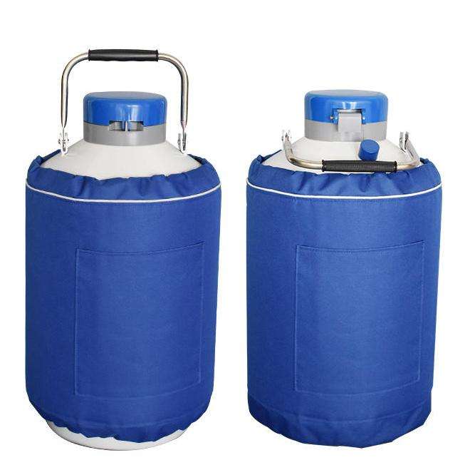 10 Liter Cylinder Aluminum Dewar Cryo Tank Liquid Nitrogen Biological Storage Container for Laboratory 10 Liter Cylinder Aluminum Dewar Cryo Tank Liquid Nitrogen Biological Storage Container for Laboratory