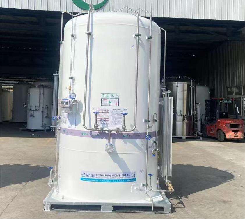 10 M3 Pressure Vessel Vertical Liquid Argon Liquid Nitrogen LCO2 LNG Liquid Oxygen Cryogenic Storage Tanks 10 M3 Pressure Vessel Vertical Liquid Argon Liquid Nitrogen LCO2 LNG Liquid Oxygen Cryogenic Storage Tanks