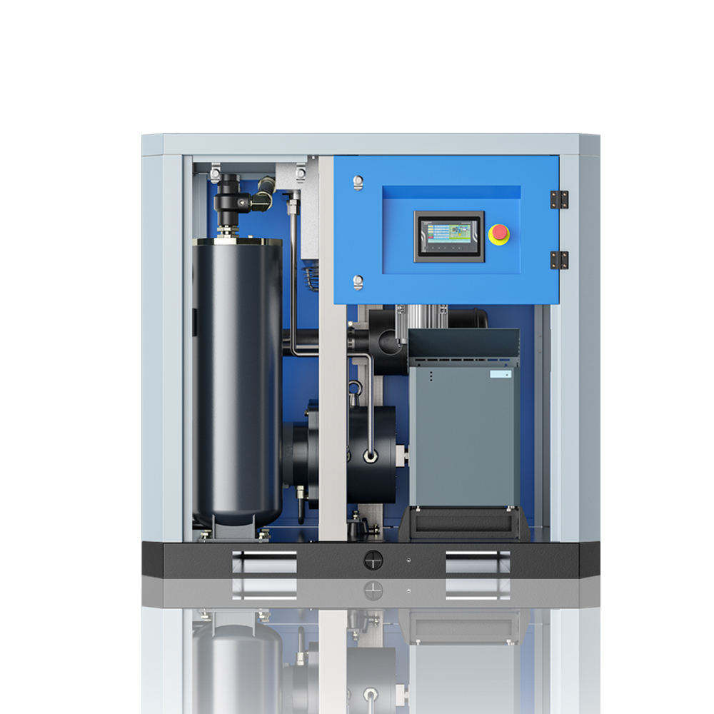 Oil-lubricated Screw Compressor Atlas GA 37-90 Oil-injected Copco Screw Compressor with Remote Control and Monitoring Oil-lubricated Screw Compressor Atlas GA 37-90 Oil-injected Copco Screw Compressor with Remote Control and Monitoring