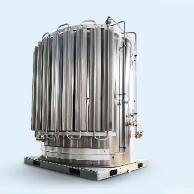 Aluminum Alloy Ambient Air Vaporizer for Liquid Oxygen Nitrogen Argon Natural Gas Aluminum Alloy Ambient Air Vaporizer for Liquid Oxygen Nitrogen Argon Natural Gas