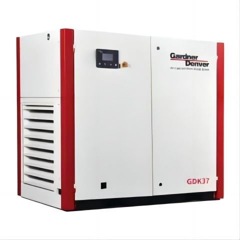 Oil-lubricated and Oil Free Screw Air Compressor Gardner Denver GDK37 Power Frequency with Remote Control PLC Compressor Oil-lubricated and Oil Free Screw Air Compressor Gardner Denver GDK37 Power Frequency with Remote Control PLC Compressor