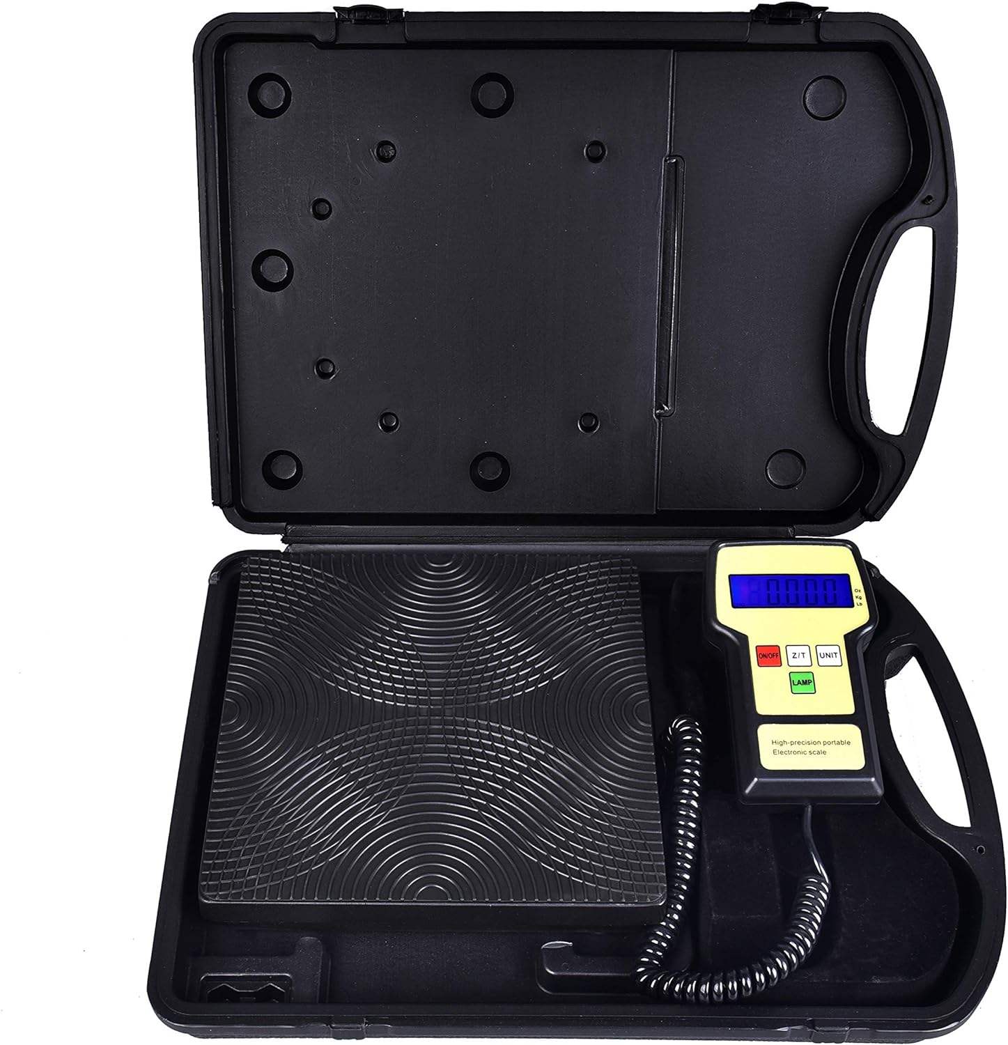 Digital Electronic Refrigerant Charging Weight Scales 100kg for HVAC AUTO AC Refrigerant Recovery with Case, 220LBS 100kg Digital Electronic Refrigerant Charging Weight Scales 100kg for HVAC AUTO AC Refrigerant Recovery with Case, 220LBS 100kg